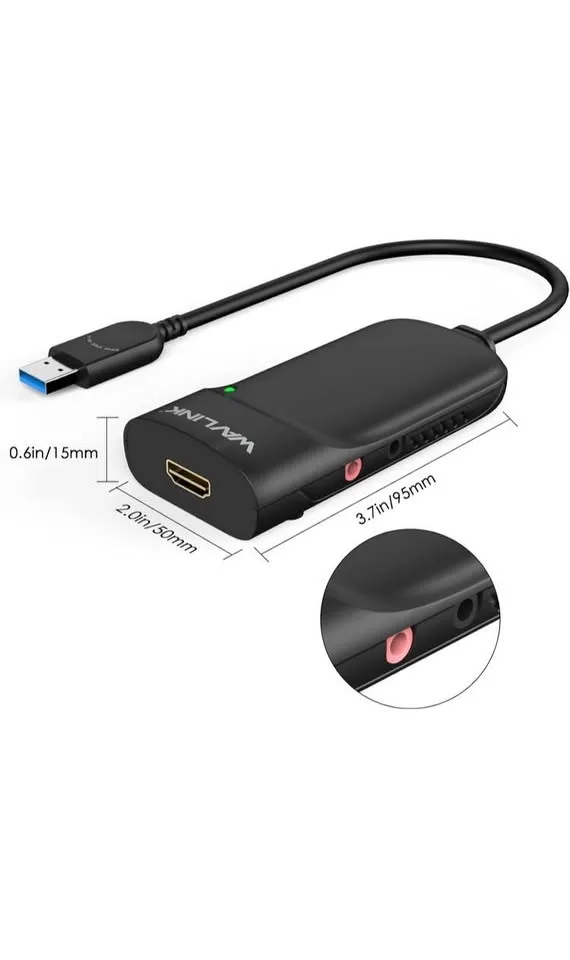 Wavlink USB 3.0 to HDMI 2 K Adapter image indicator(4)