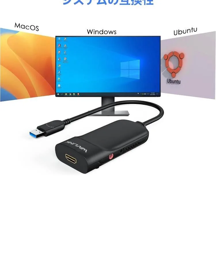 Wavlink USB 3.0 to HDMI 2 K Adapter image indicator(6)