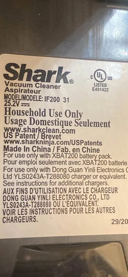 Shark Handheld Vacuum Unit: The motor, dust cup, and handle image indicator(6)