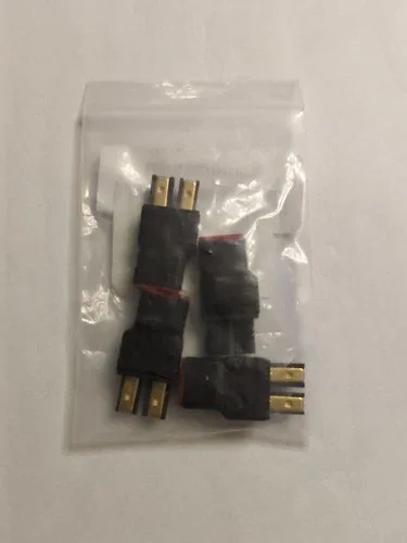 4 PCS Female T-Plug Deans to Male Adapter Compatible