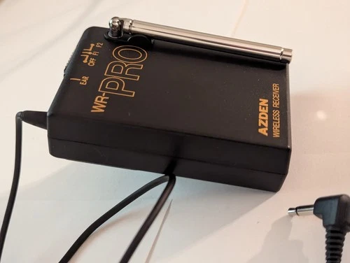 Azden WR-PRO VHF Wireless Microphone Made in Japan - photo 4