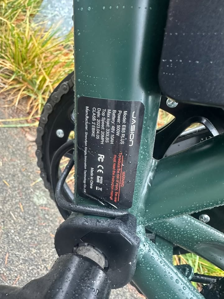 Jasion EB5 Plus E-Bike - photo 3