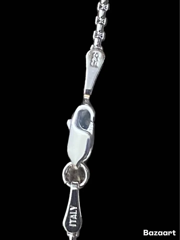Italian Sterling Silver 925 Chain for girls or boys image indicator(3)