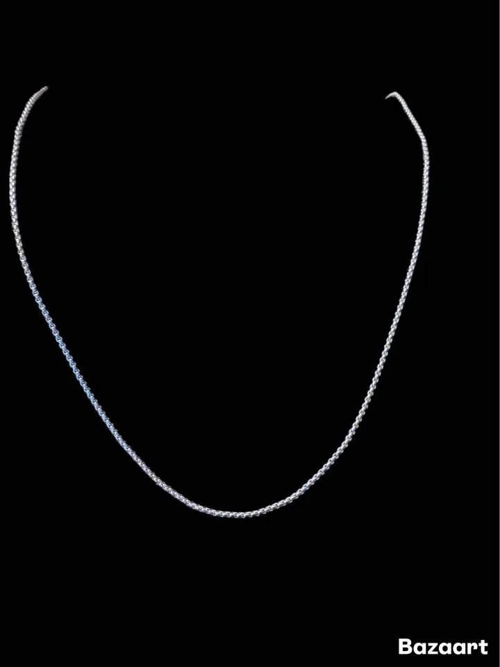 Italian Sterling Silver 925 Chain for girls or boys image indicator(5)