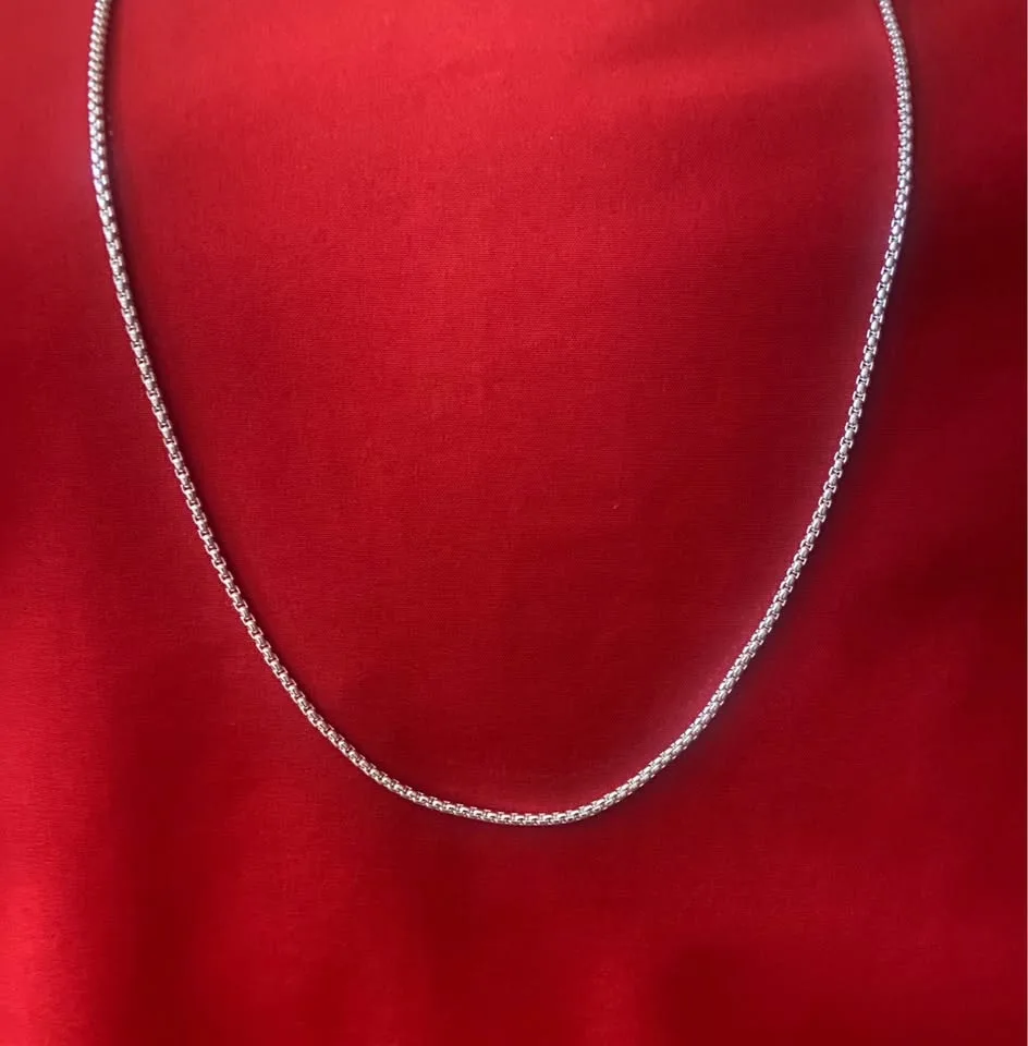 Italian Sterling Silver 925 Chain for girls or boys image indicator(10)