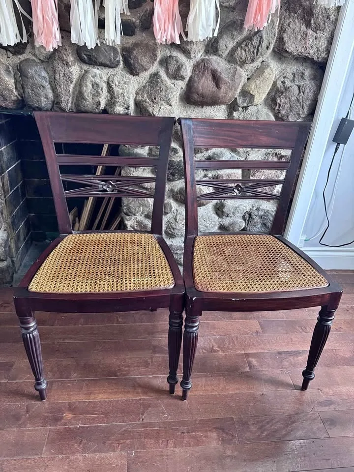 2 chairs
