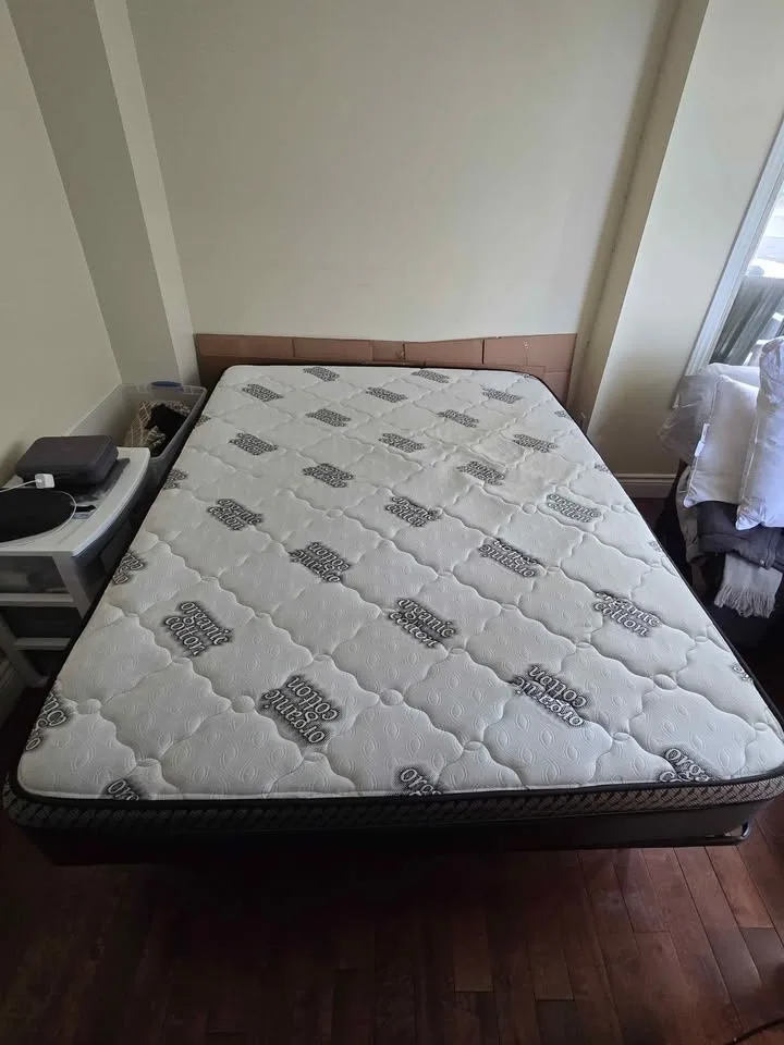 Brand new organic cotton queen mattress image indicator(2)