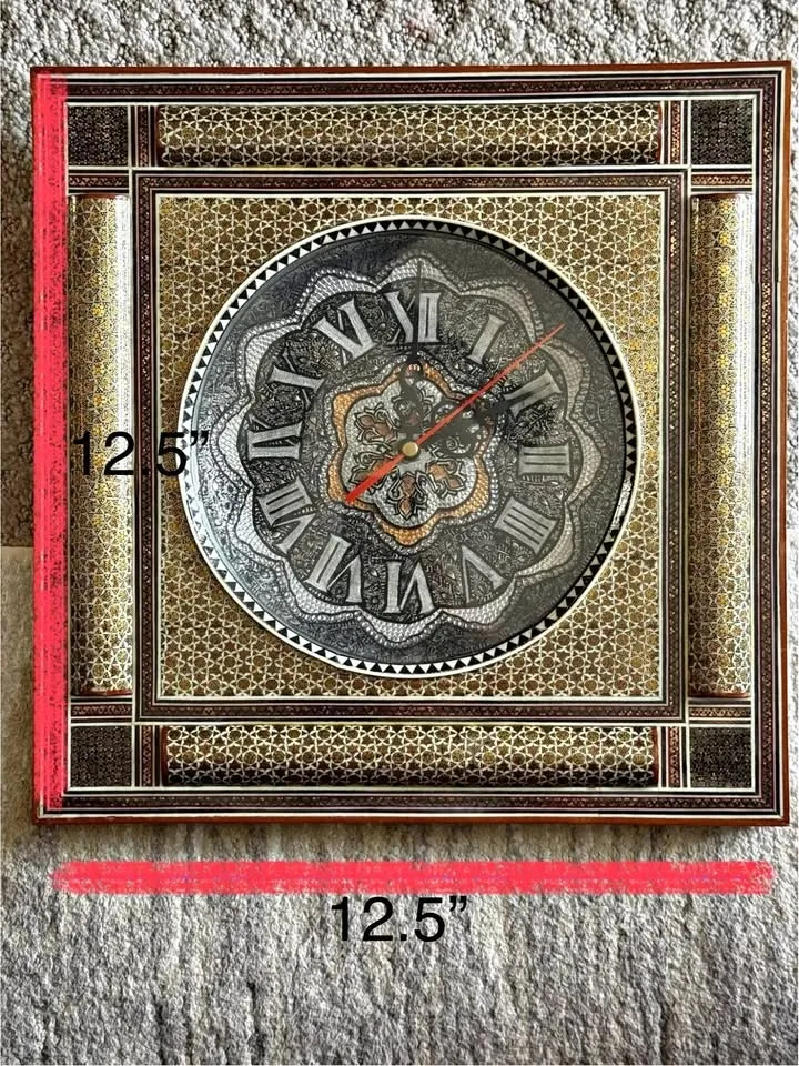 Persian Art Clock