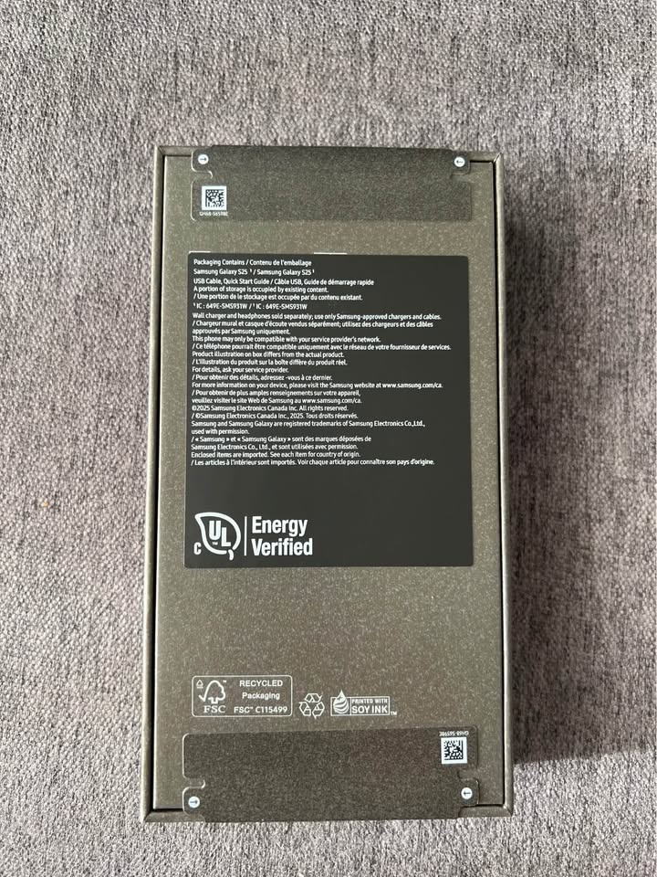 Samsung Galaxy S25 - 128GB - Blueblack (New and Sealed) - photo 2