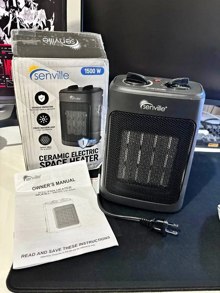 Electric Space Heater 1500W