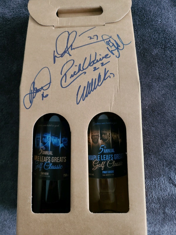 Maple Leafs Greats Golf Classic Wine & Autographs