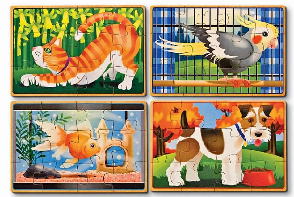 Melissa and Doug Puzzles for 3+