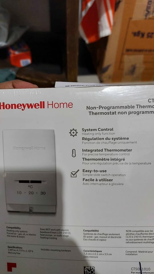 Non programmable thermostat. - photo 4