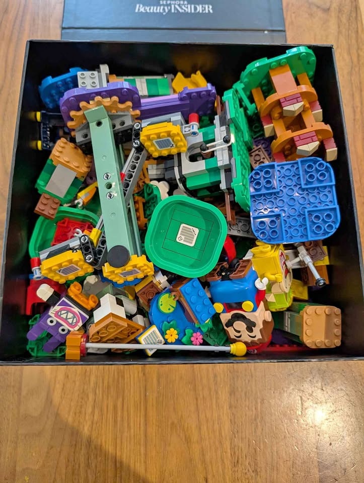 Multiple Mario Lego Adventure sets.