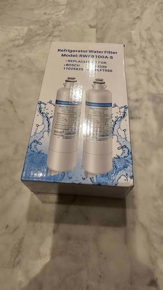 2 New refrigerator water filter pack of 2 RWF6100A-S - photo 2