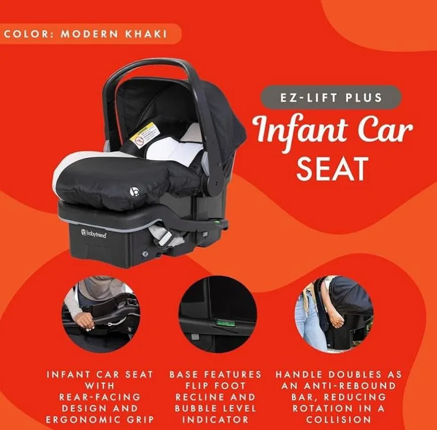 Baby Trend EZ-Lift 35 Infant Car Seat with Cover image indicator(3)