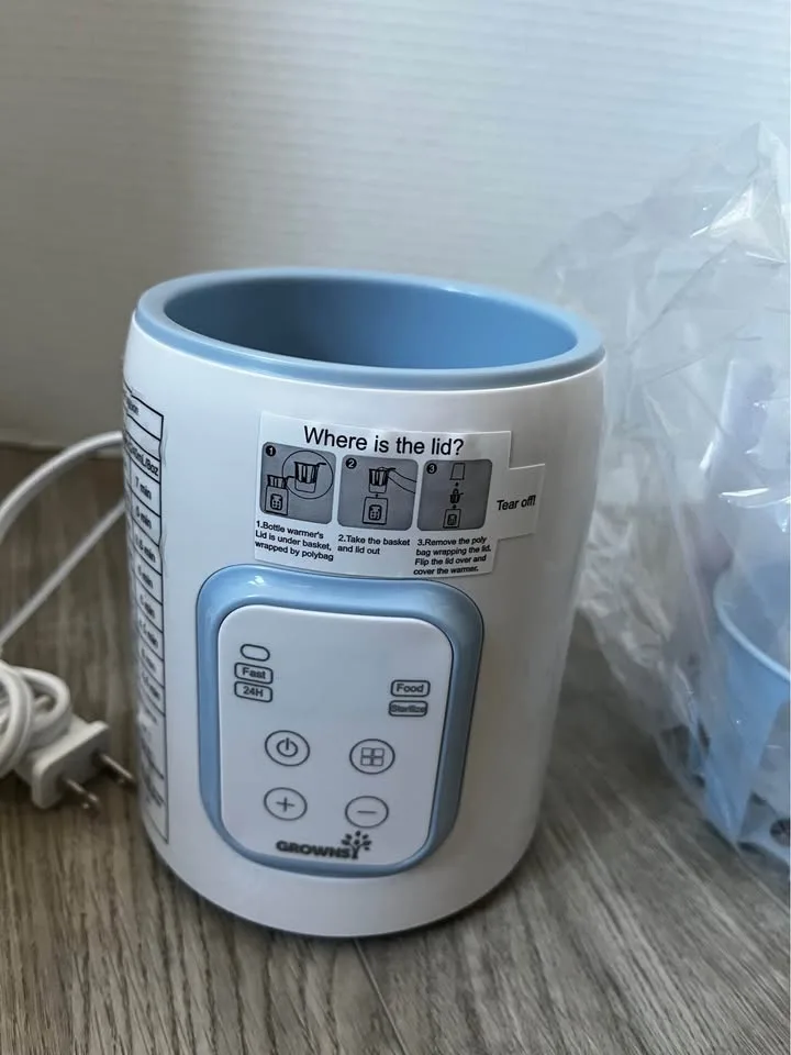 GROWNSY 8-in-1 Baby Bottle Warmer image indicator(8)
