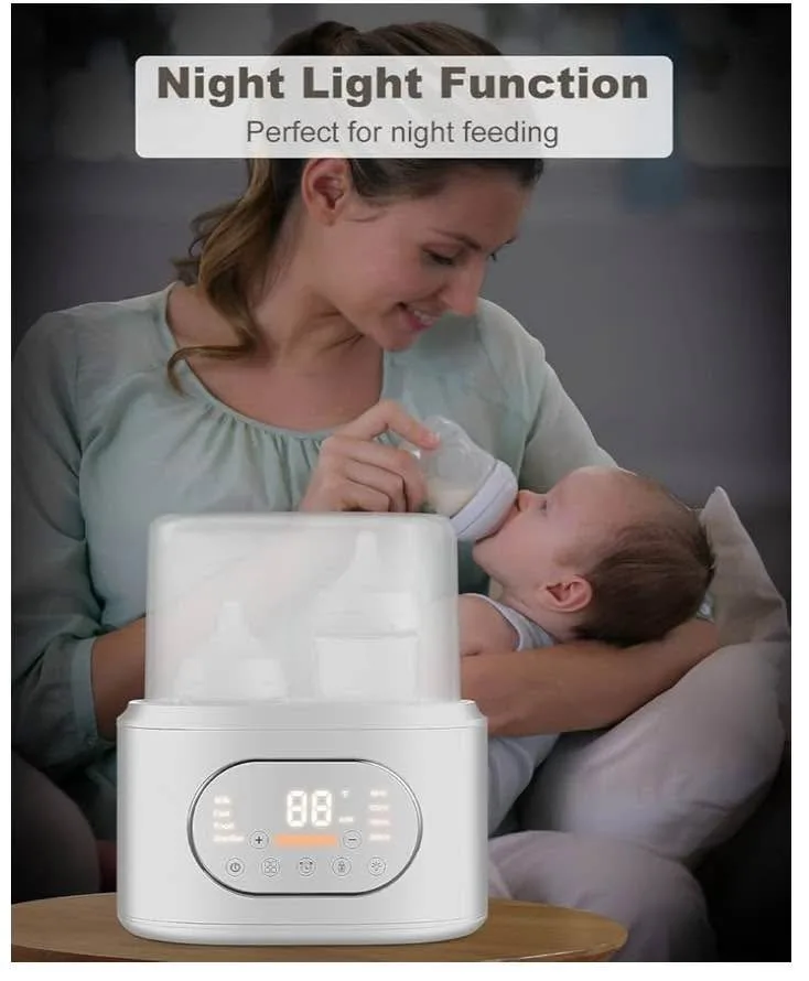 AMZBABYCHEF Baby Bottle Warmer image indicator(7)