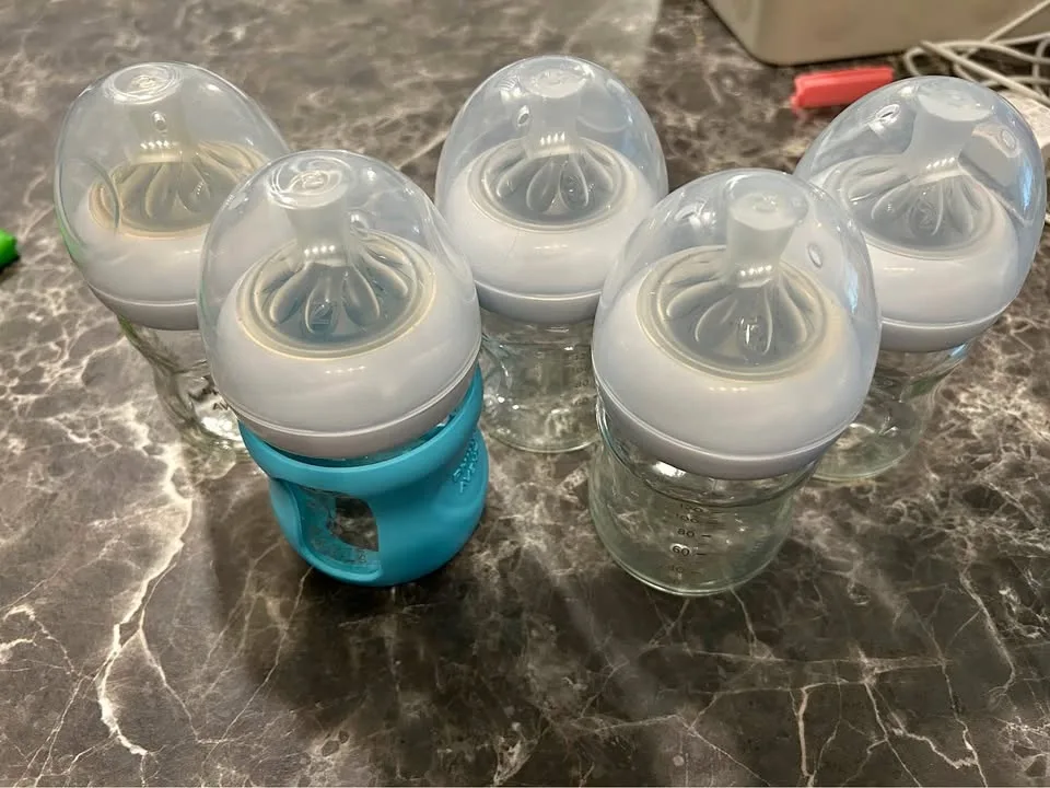 Philips Avent 4oz/120ml Glass Bottles