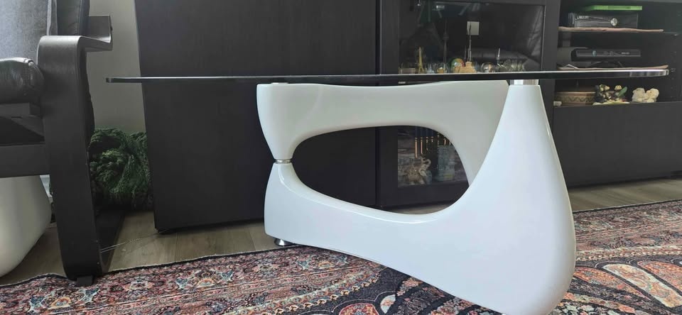 Glass coffee table - photo 2