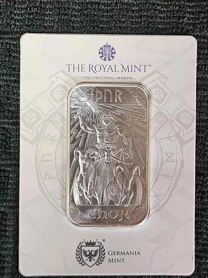 Thor 1oz silver bar very hard to find