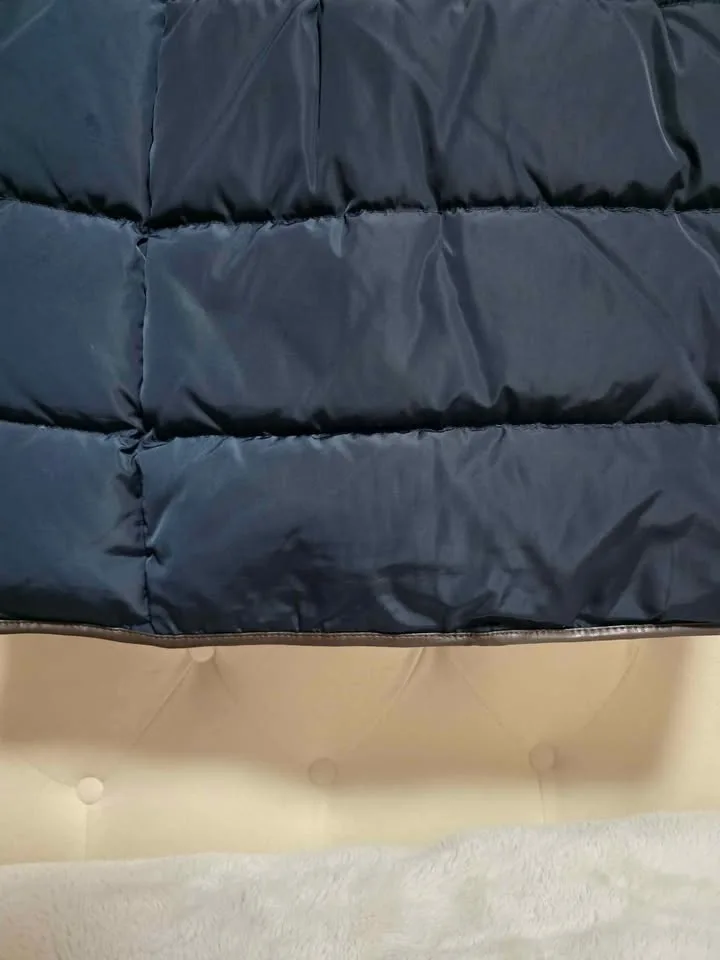 Cole Haan Sz S Down Fill Puff Winter Jacket Blue image indicator(8)