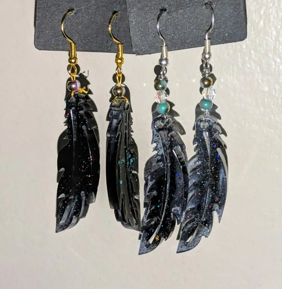 Handmade Resin Earrings image indicator(2)