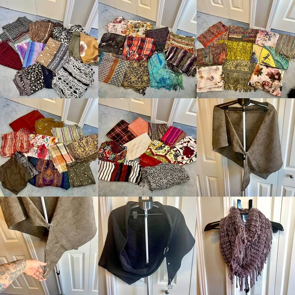 HUGE Collection of Scarves!