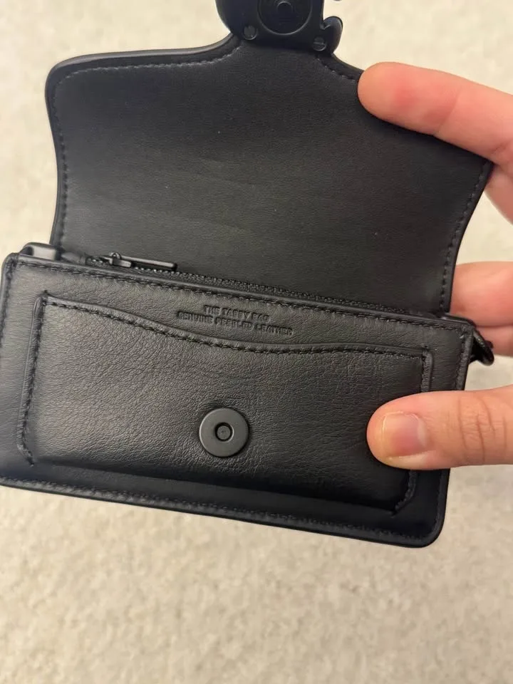 Coach Tabby 12 ALL BLACK image indicator(3)