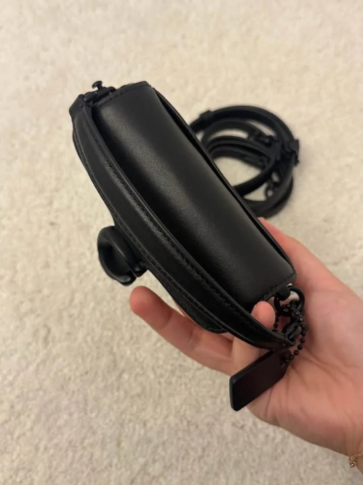 Coach Tabby 12 ALL BLACK image indicator(6)