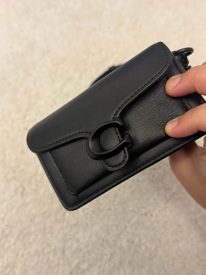 Coach Tabby 12 ALL BLACK image indicator(7)