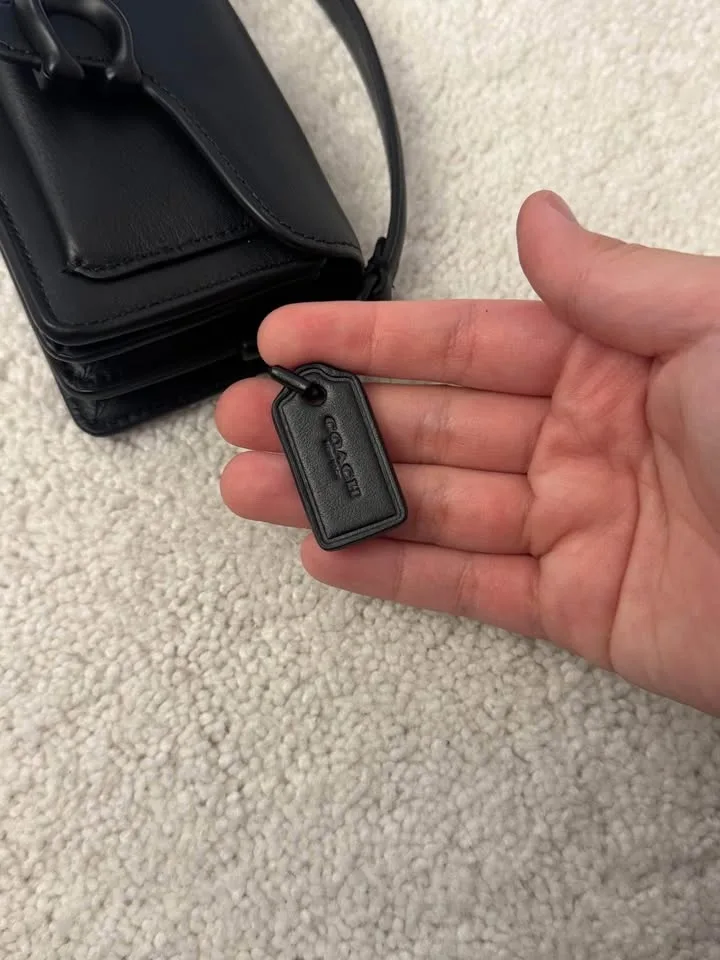 Coach Tabby 12 ALL BLACK image indicator(8)
