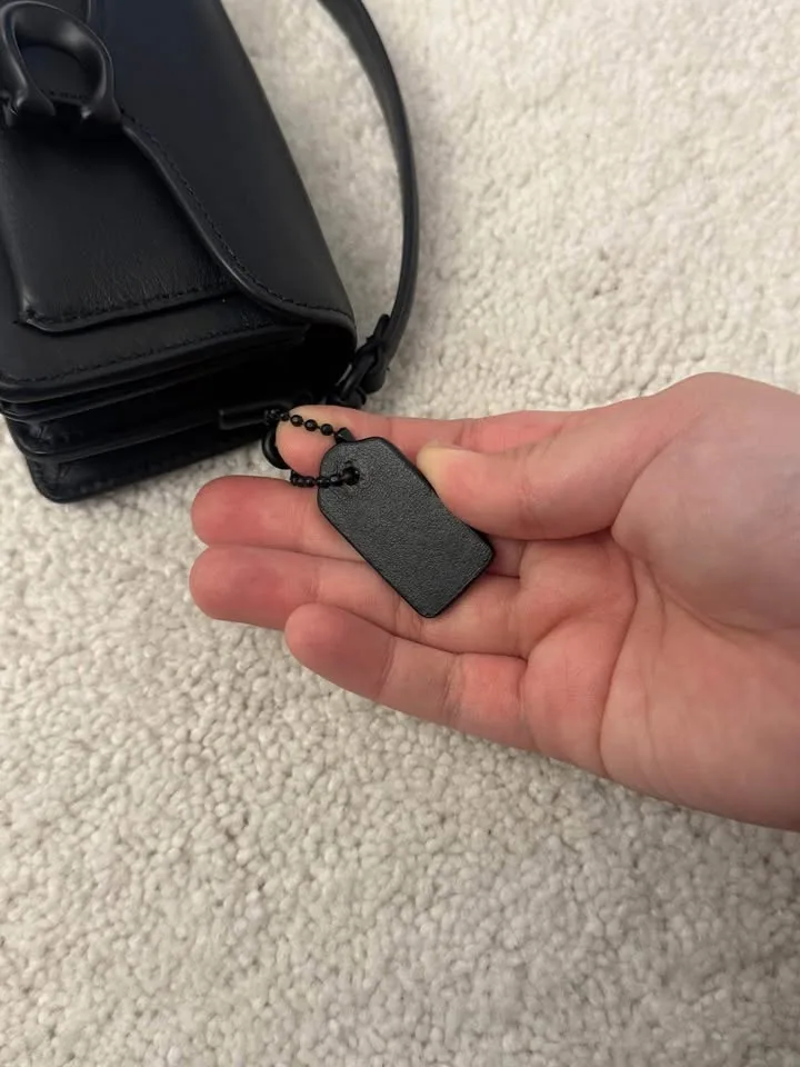 Coach Tabby 12 ALL BLACK image indicator(9)