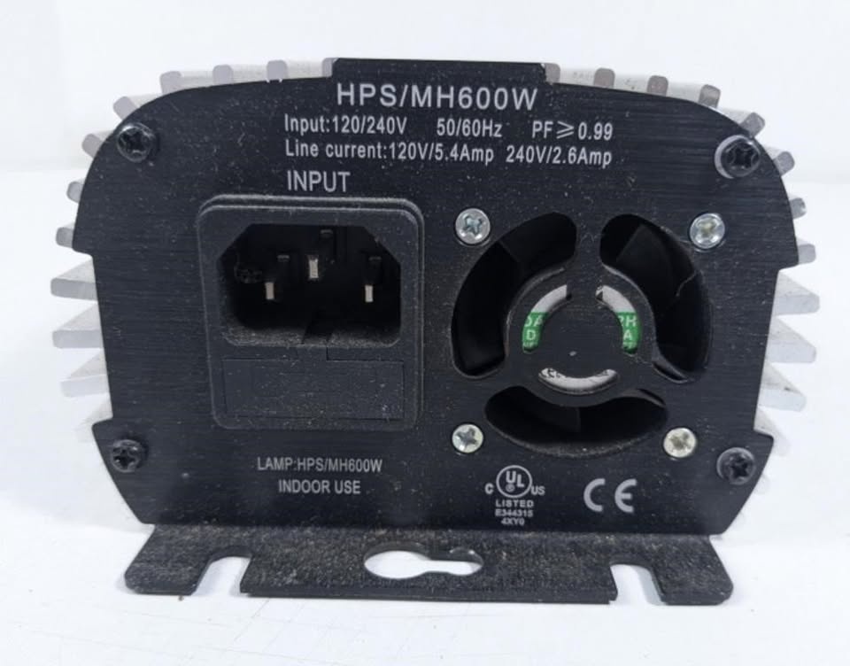 Vivosun 600 Watt Dimmable Ballast - photo 3