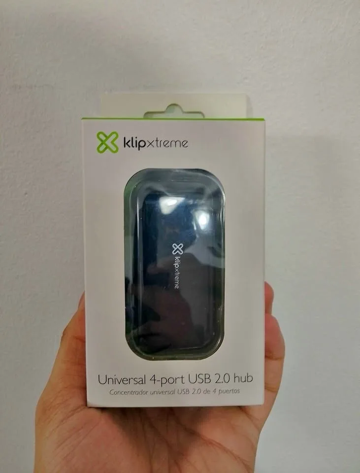 Klipxtreme 4 port USB 2.0 hub