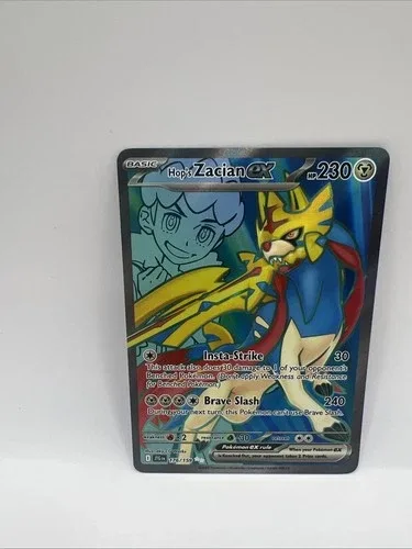 Pokémon TCG Hop's Zacian ex 176/159 Full Art NM/M