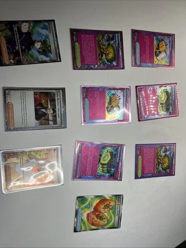 Pokémon Trainer Full Art Lot All M/NM 10 Cards