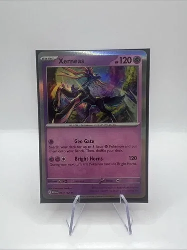 🔷 Xerneas #64/132 🔷 2025 Pokémon - Mega Evolutions - Holo - NM