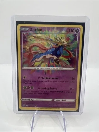 Pokemon Zacian 82/185 Amazing Rare