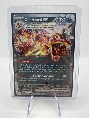 Charizard ex 54/91 PAF: Paldean Fates Pokemon NM image indicator(5)