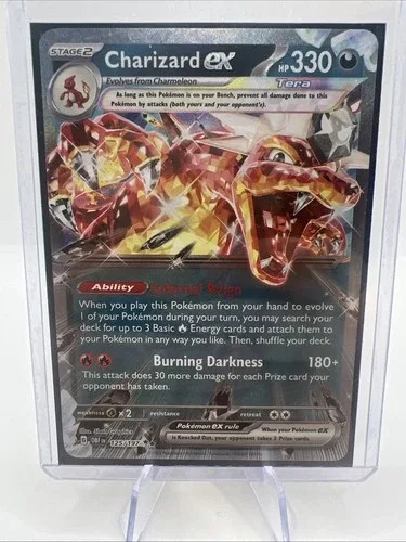 Charizard ex 54/91 PAF: Paldean Fates Pokemon NM image indicator(6)