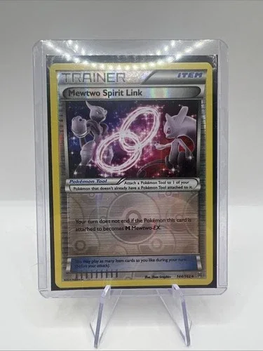 Mewtwo Spirit Link 144/162 Reverse Holo Pokemon TCG 2015