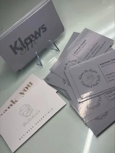 Beastickersco: Custom  Business cards  100/pcs image indicator(7)