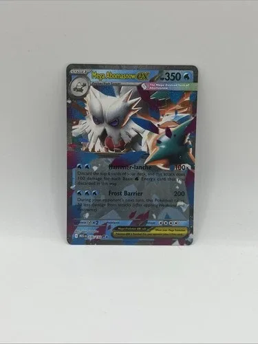 pokemon mega evolution mega abomasnow ex 036/132