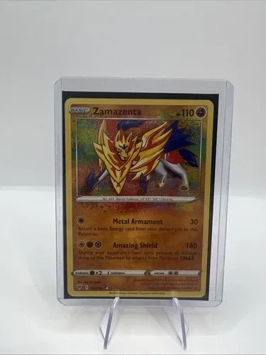 Zamazenta - Pokemon Vivid Voltage Amazing Rare Card NM