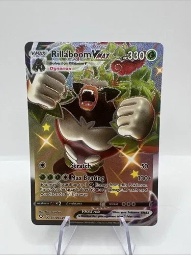 Rillaboom VMAX - Shining Fates Shiny Rare NM