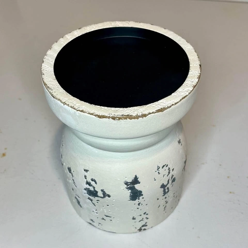 Large Rustic Candle Holder - photo 2
