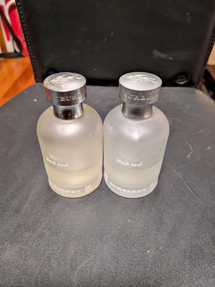 🧴 Burberry Weekend Fragrance – 2 Bottles (Used) – $25 for the pa