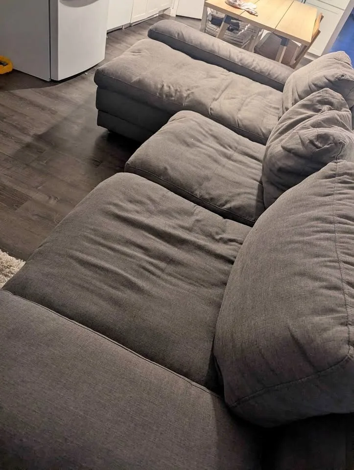 Cloud style sectional. Delivery available!!
