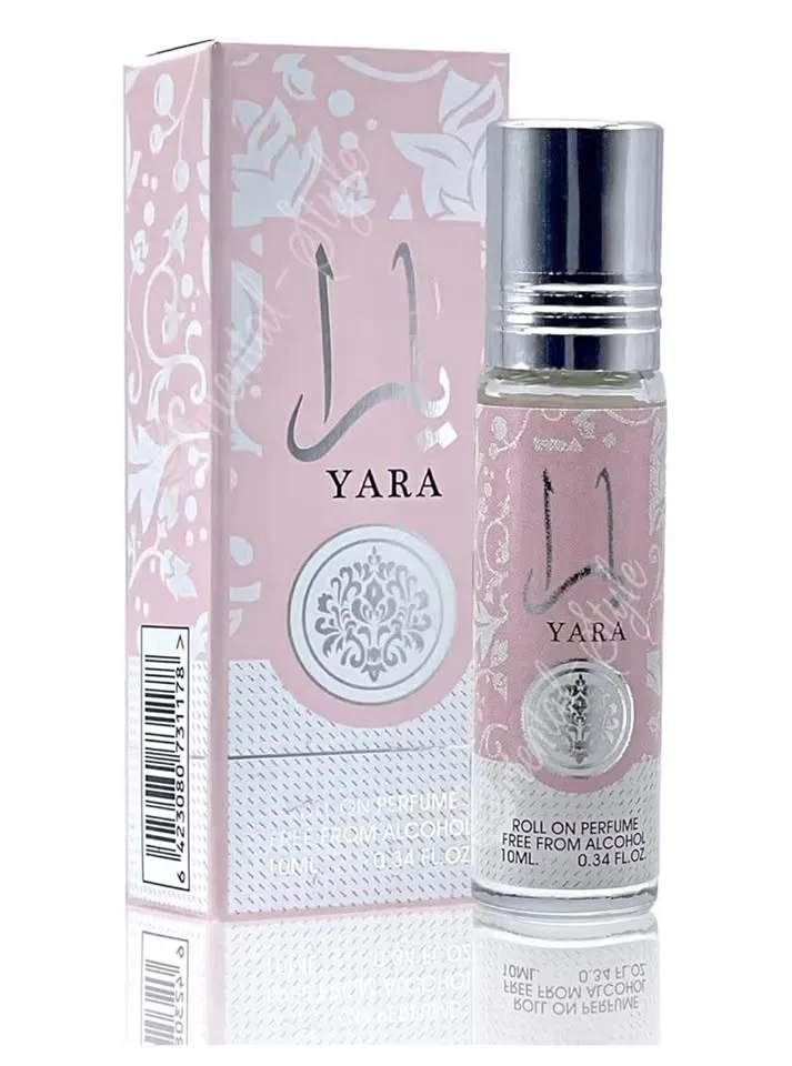 Ard al Zaafaran Yara Perfume Roller On 0.34 Ounce / 10 ml